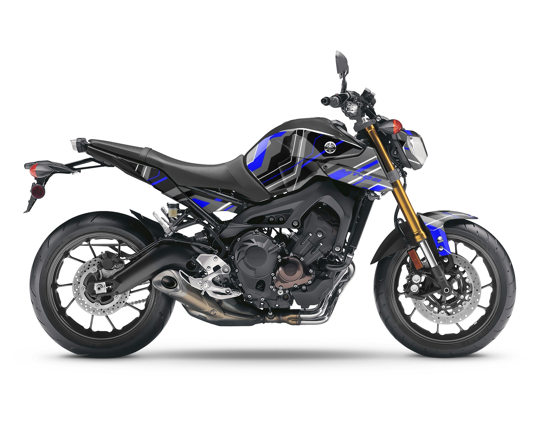 Yamaha MT 09 Grafikkit - "Organisiertes Chaos" 2014-2023