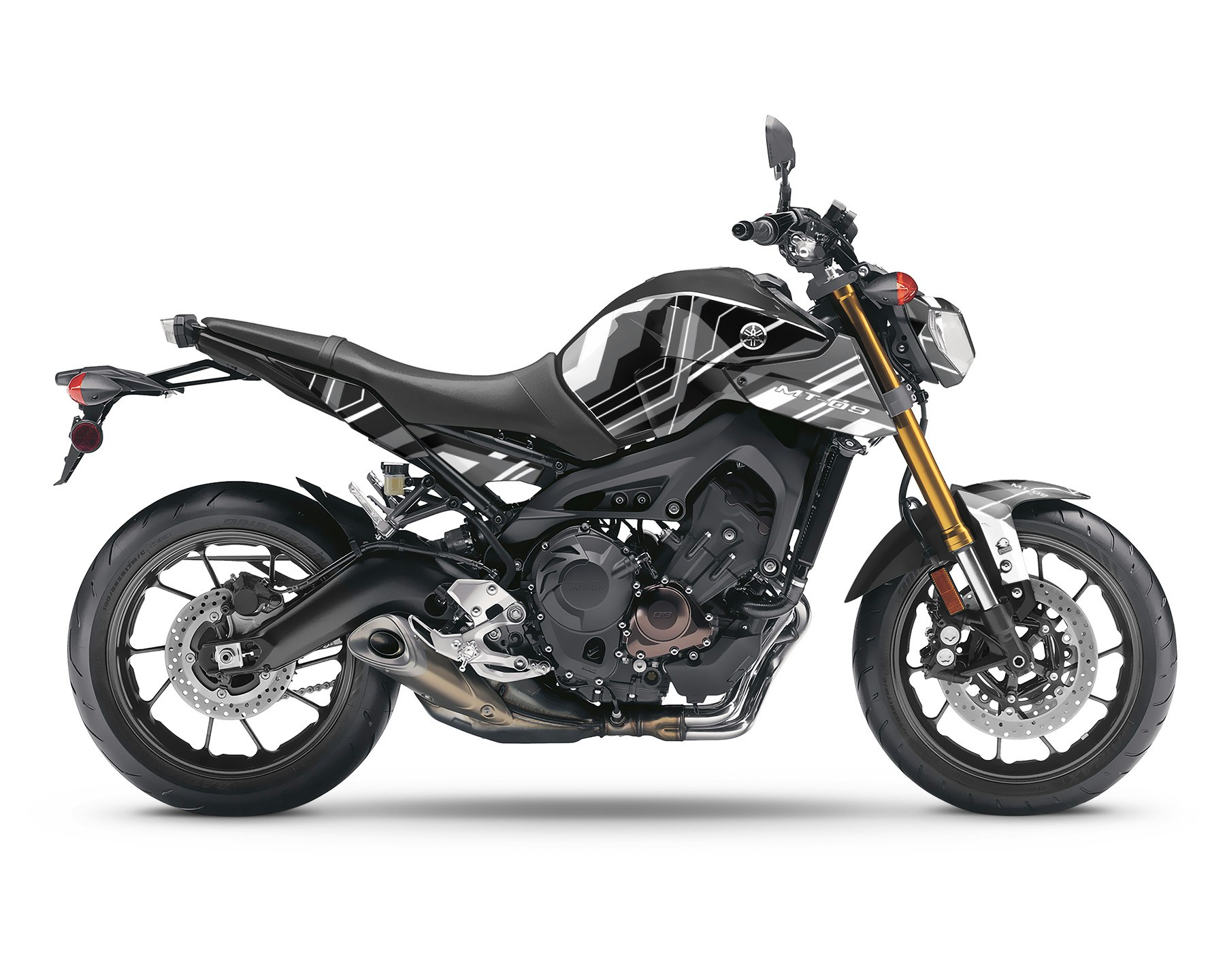 Yamaha MT 09 Grafische Kit - "Organized chaos" 2014-2023