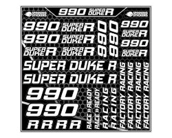 KTM 990 Super Duke R sticker kit