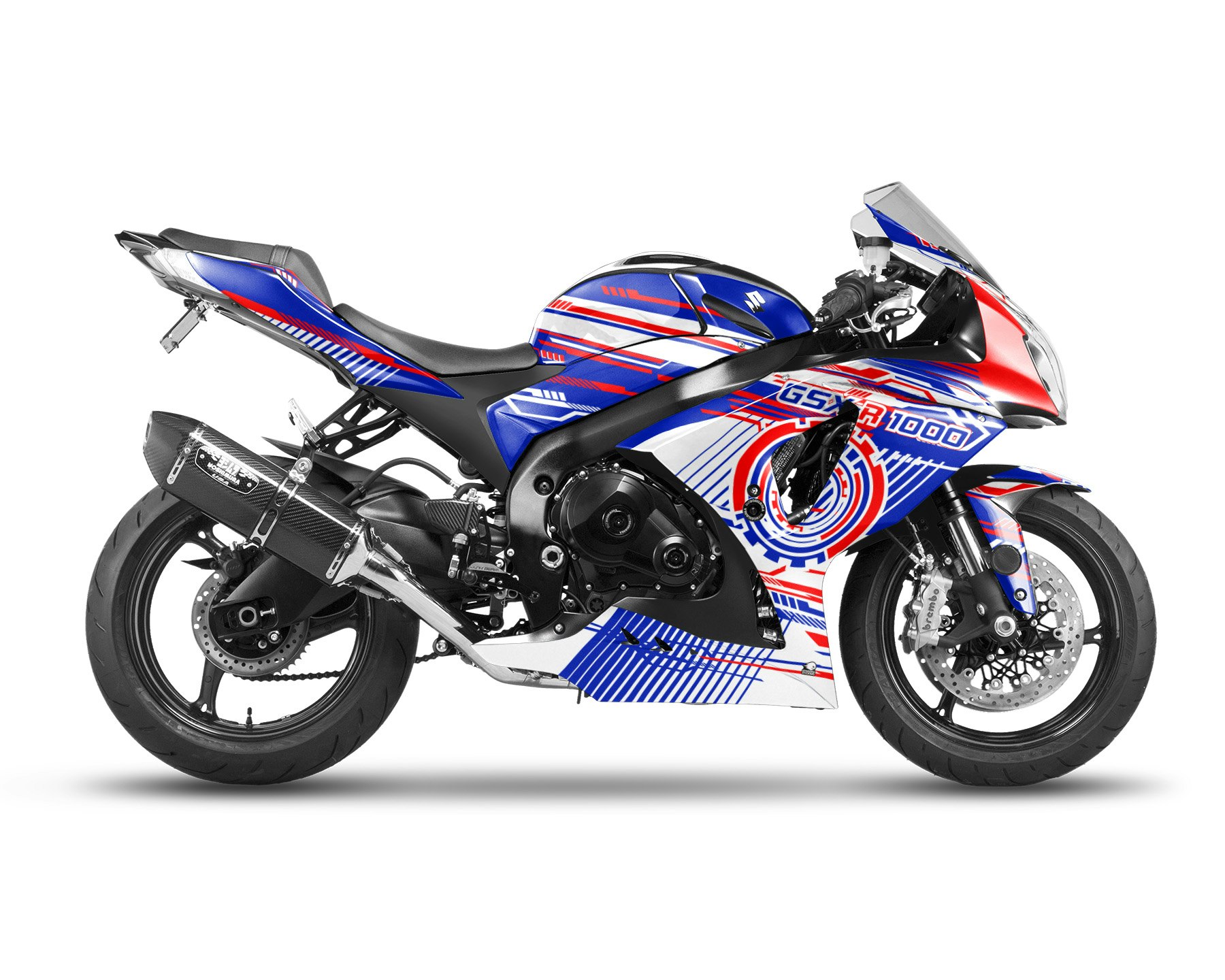 Suzuki GSXR 1000 Graphics Kit - "ALX" 2009-2016