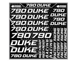 790 Duke sticker kit