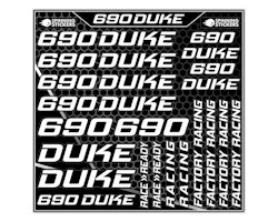 690 Duke sticker kit