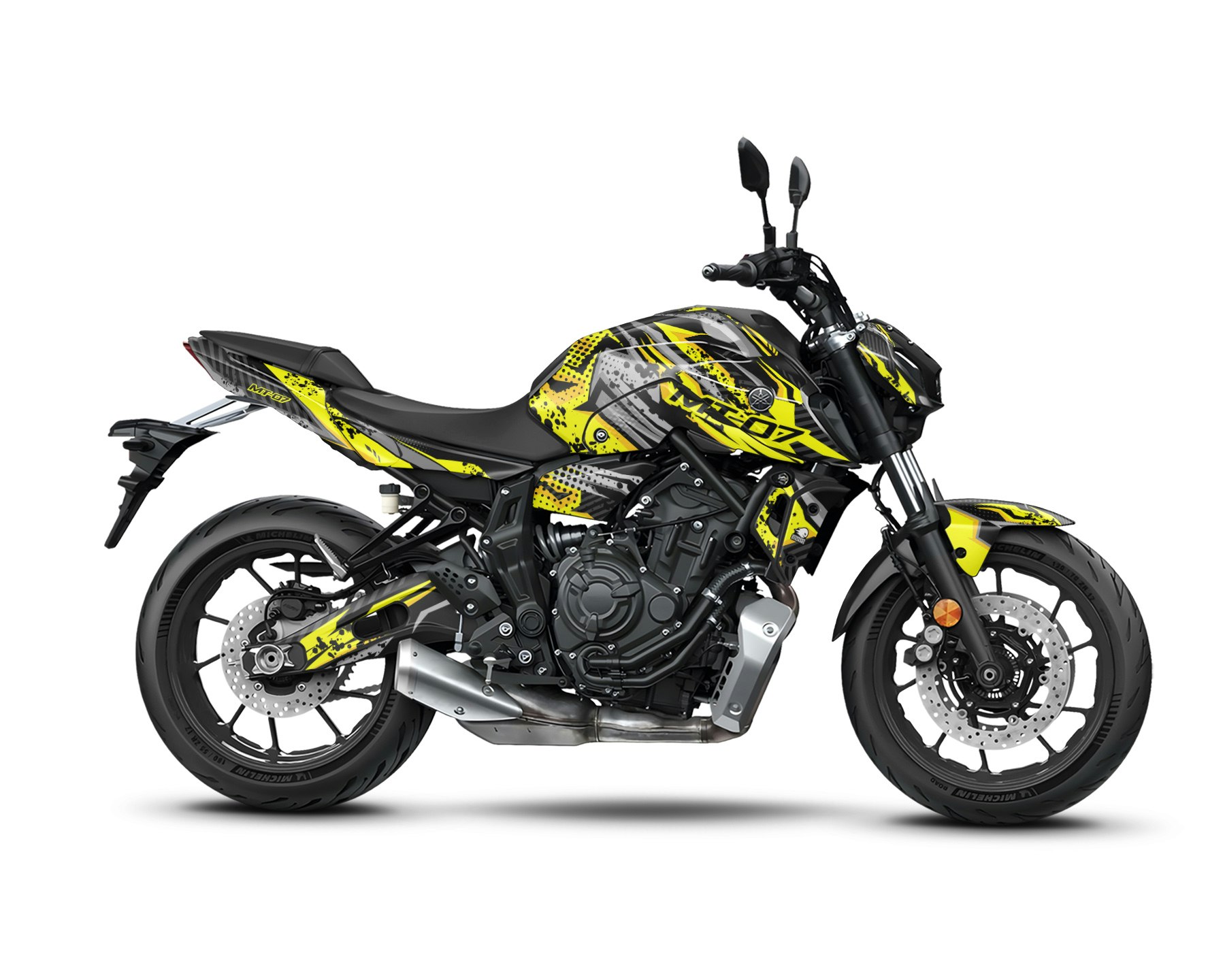 Kit Déco Yamaha MT 07 - "Wrath" 2014-2023