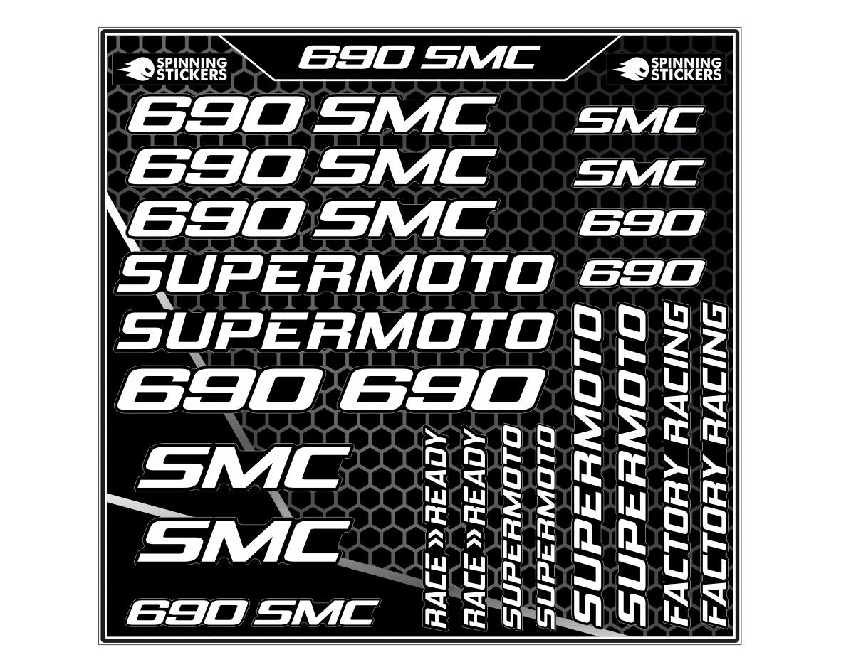 Kit adesivi KTM 690 SMC - SpinningStickers