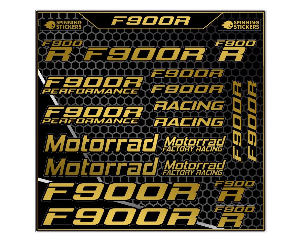 F900R sticker kit