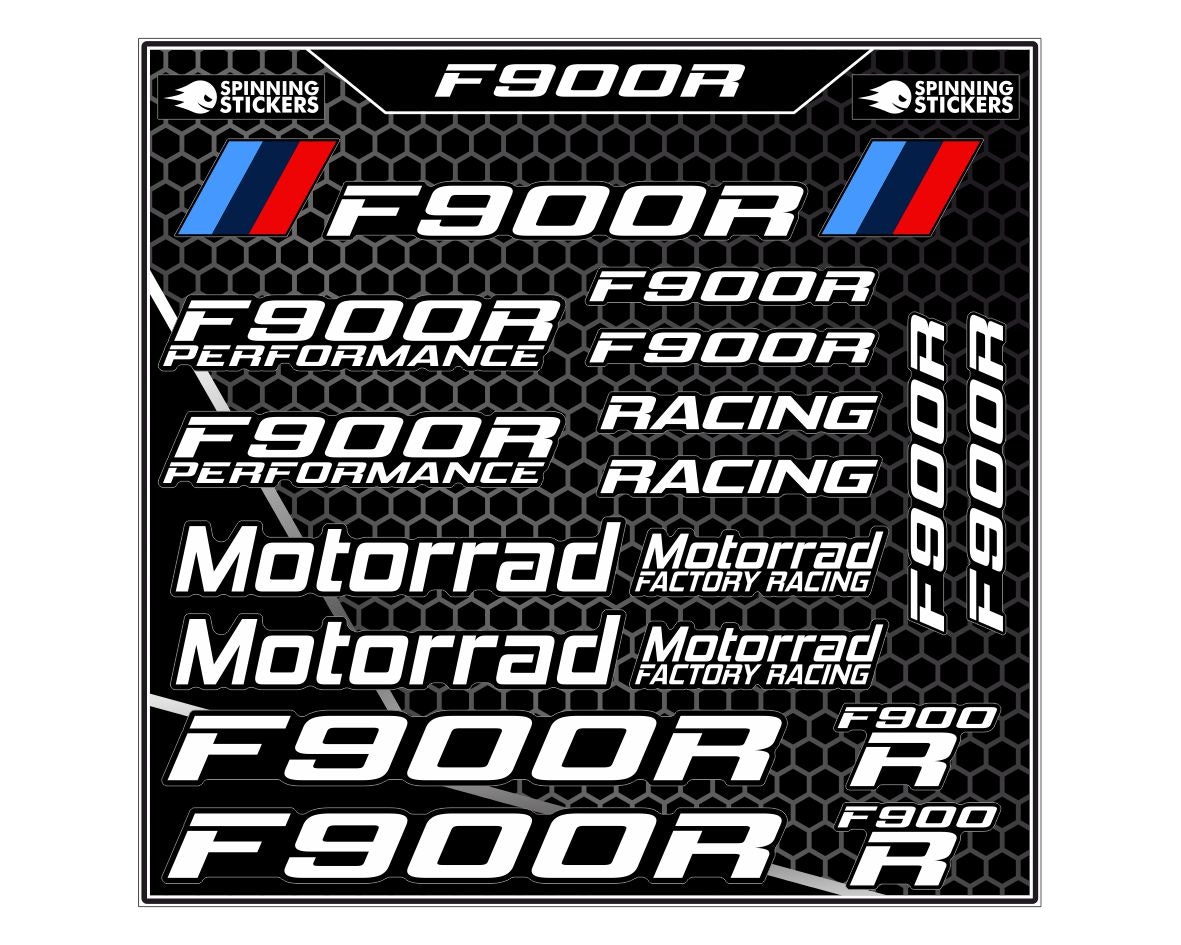 BMW F900R Stickerset