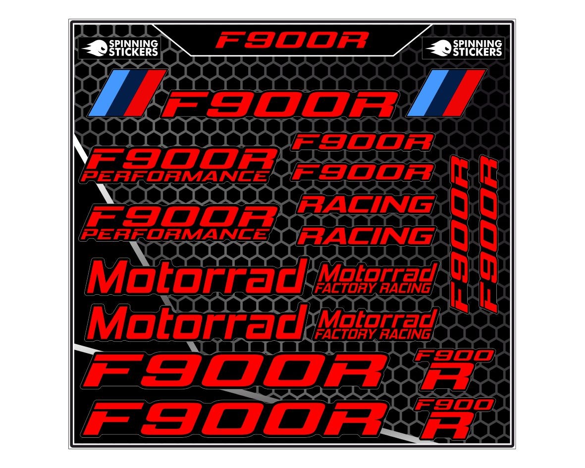 BMW F900R Stickerset