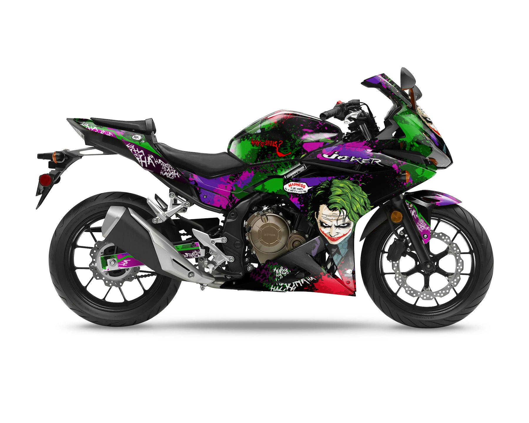 Kit Grafiche Honda CBR500R - "JOKER" 2016-2018