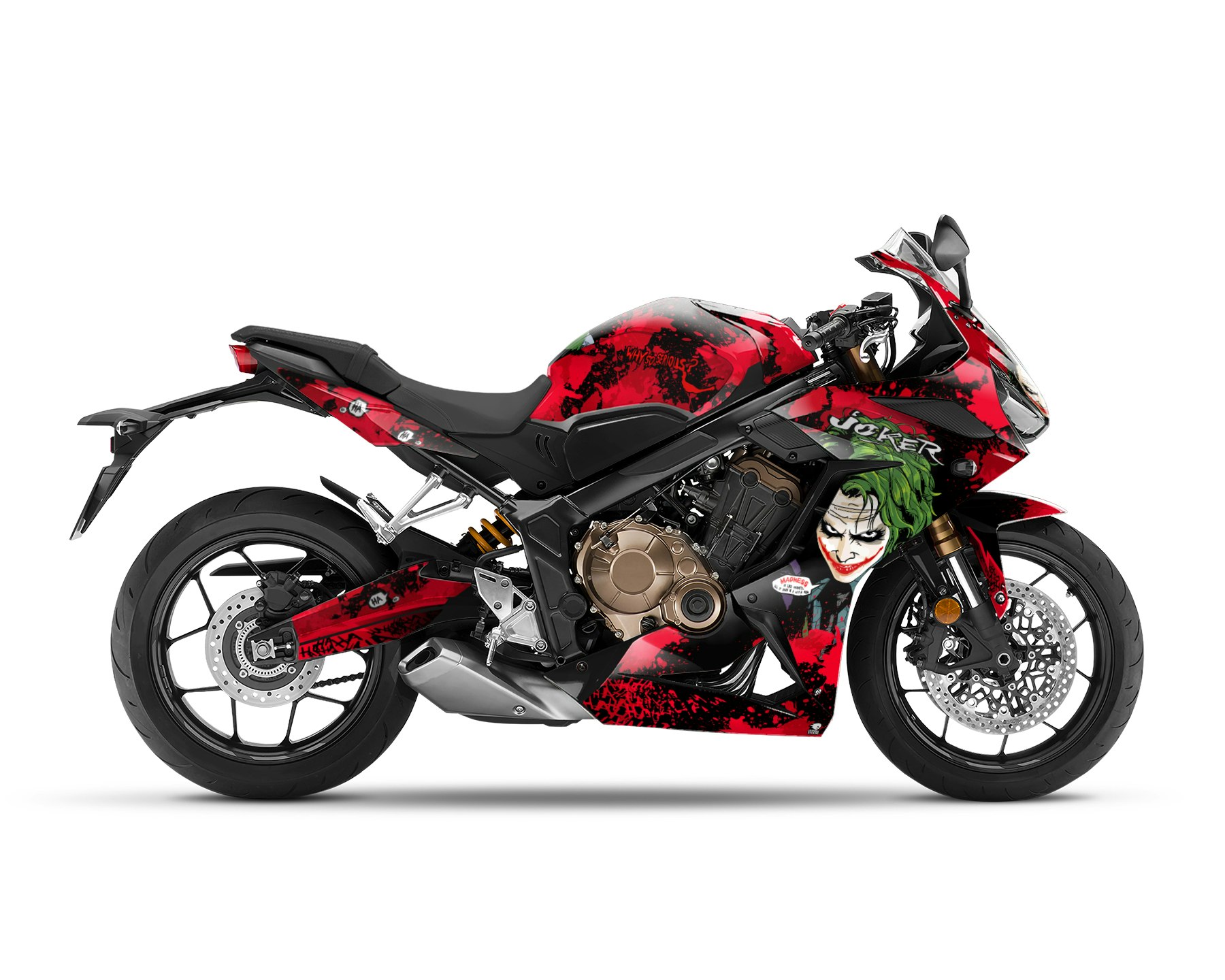 Honda CBR650R Grafikkit - "JOKER" 2019-2023