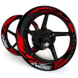 "Wrath" Wheel Stickers