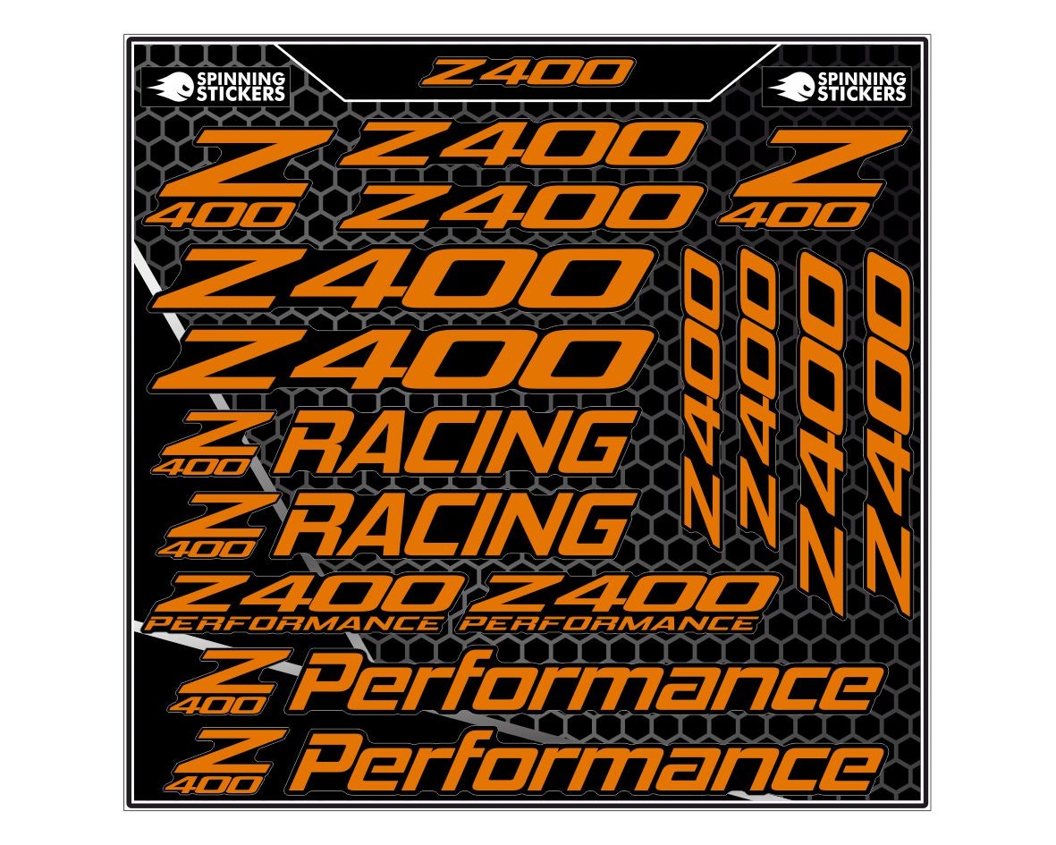 Z400 sticker kit