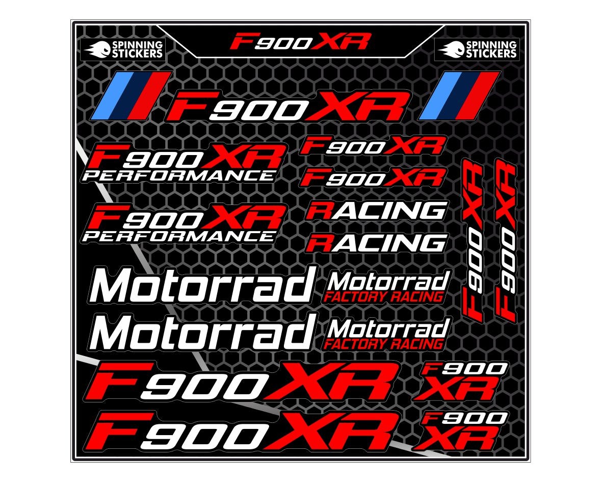 BMW F900XR stickerset