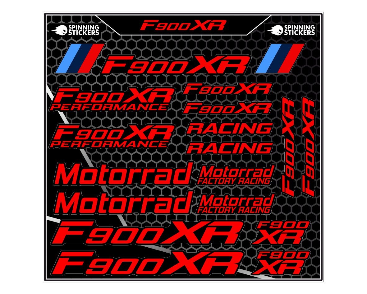 BMW F900XR sticker kit