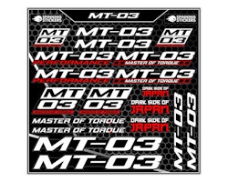 Yamaha MT 03 Kit adhesivos