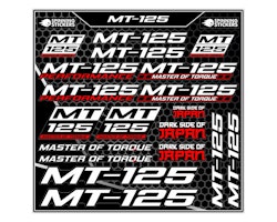 MT-125 sticker kit