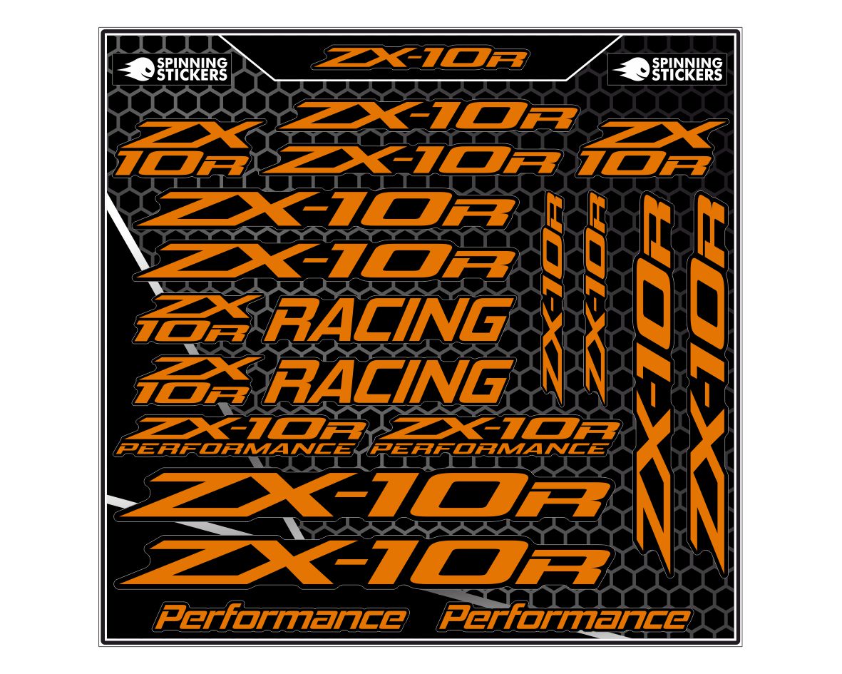 ZX10R sticker kit
