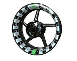 Roulette Wheel Wheel Stickers - Premium Design