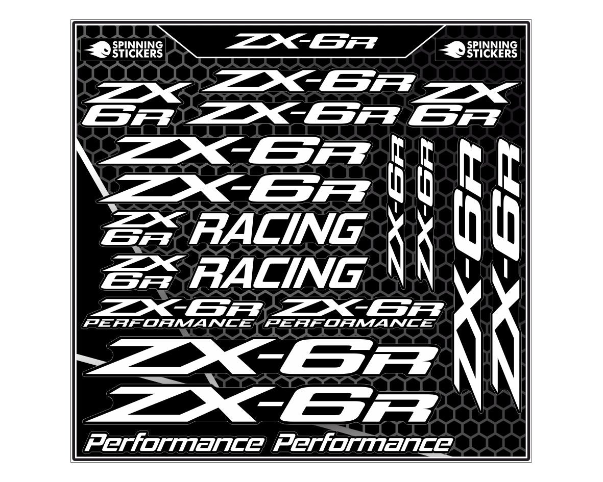 ZX6R stickerset