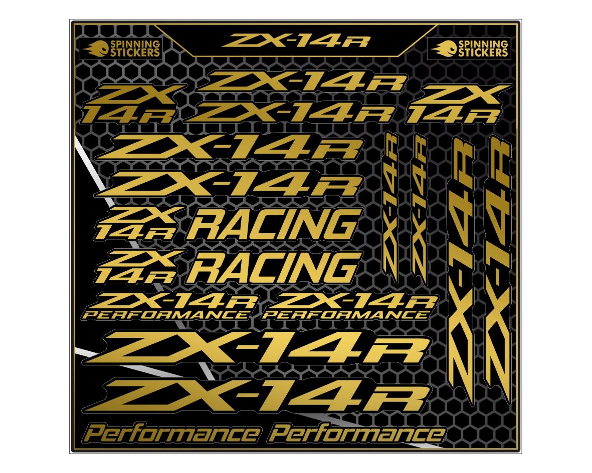 ZX14R stickerset