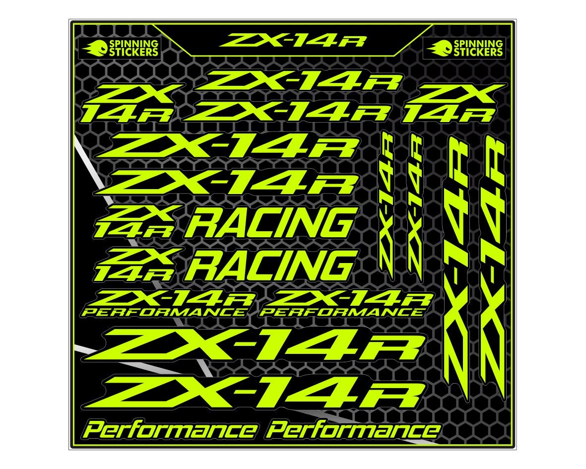 ZX14R stickerset