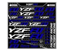 Yamaha YZF-R1 Kit d'autocollants