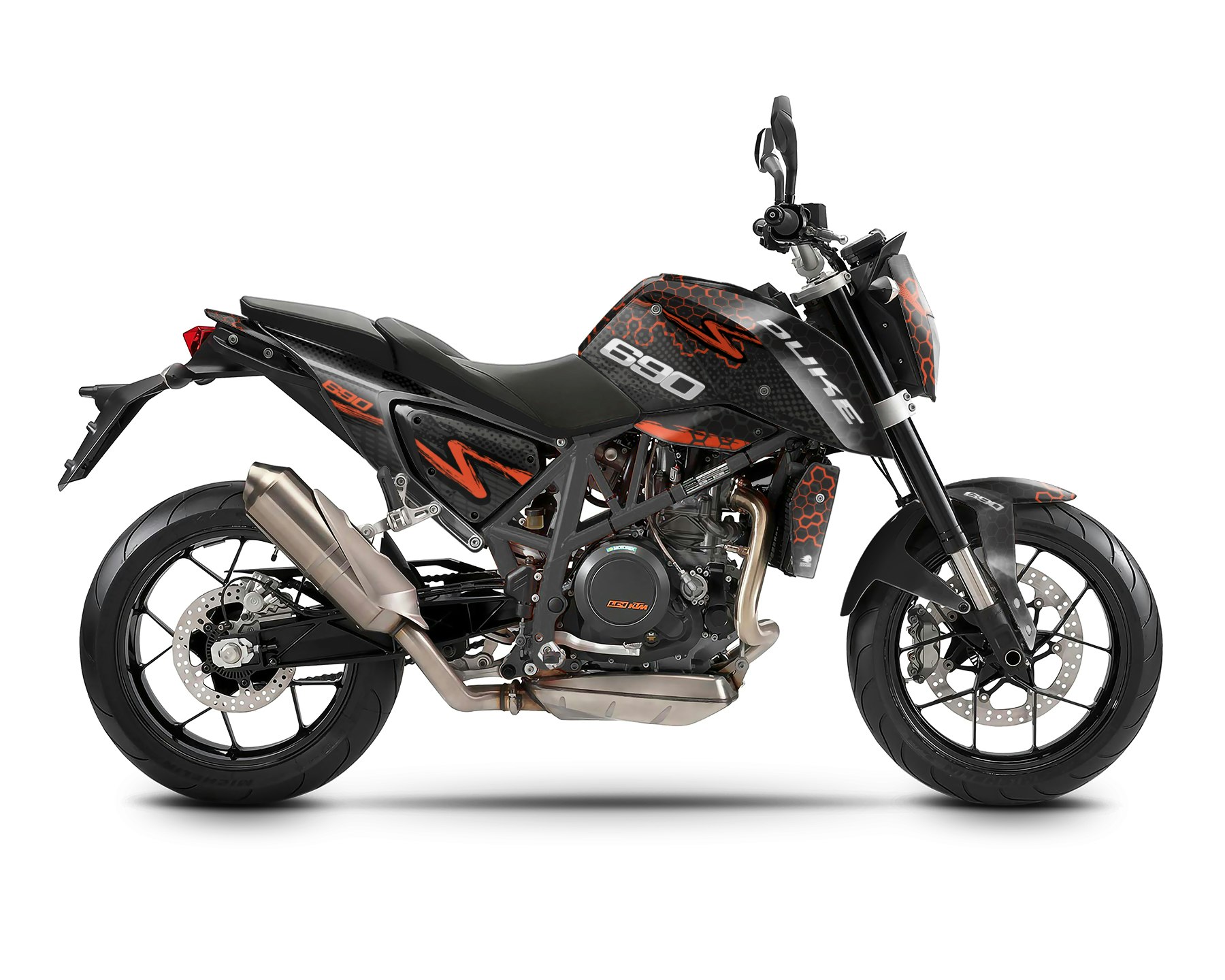 690 Duke Graphics Kit - "Barricade" 2012-2020