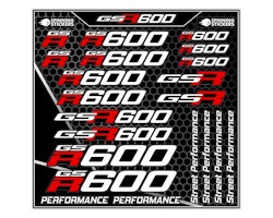 GSR600 sticker kit