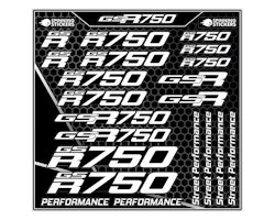 GSR750 sticker kit