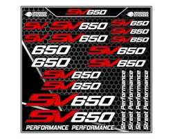 Suzuki SV650 sticker kit