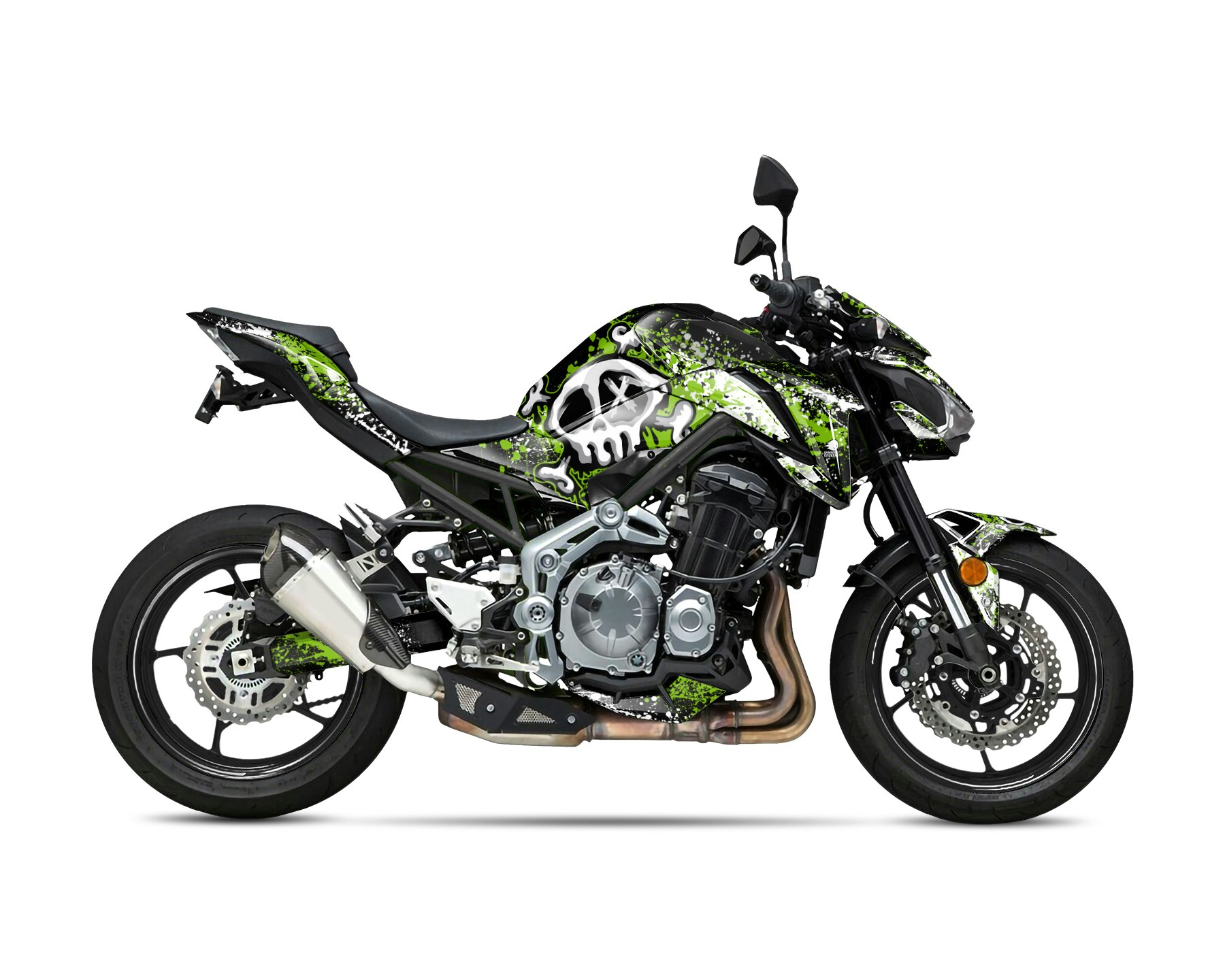 Kit de gráficos Kawasaki Z900 - "Spirit" 2017-2023 - SpinningStickers | Las  mejores pegatinas para llantas de moto