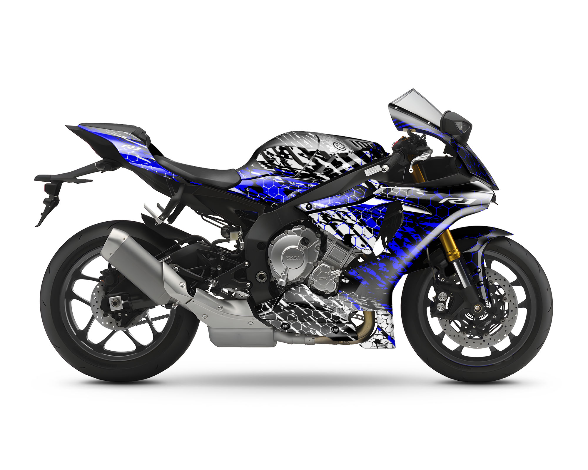 Yamaha R1 Graphics Kit - "Riot" 2015-2023
