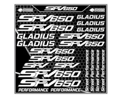 Suzuki SFV650 Gladius stickerset