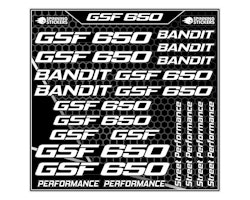 GSF650 sticker kit