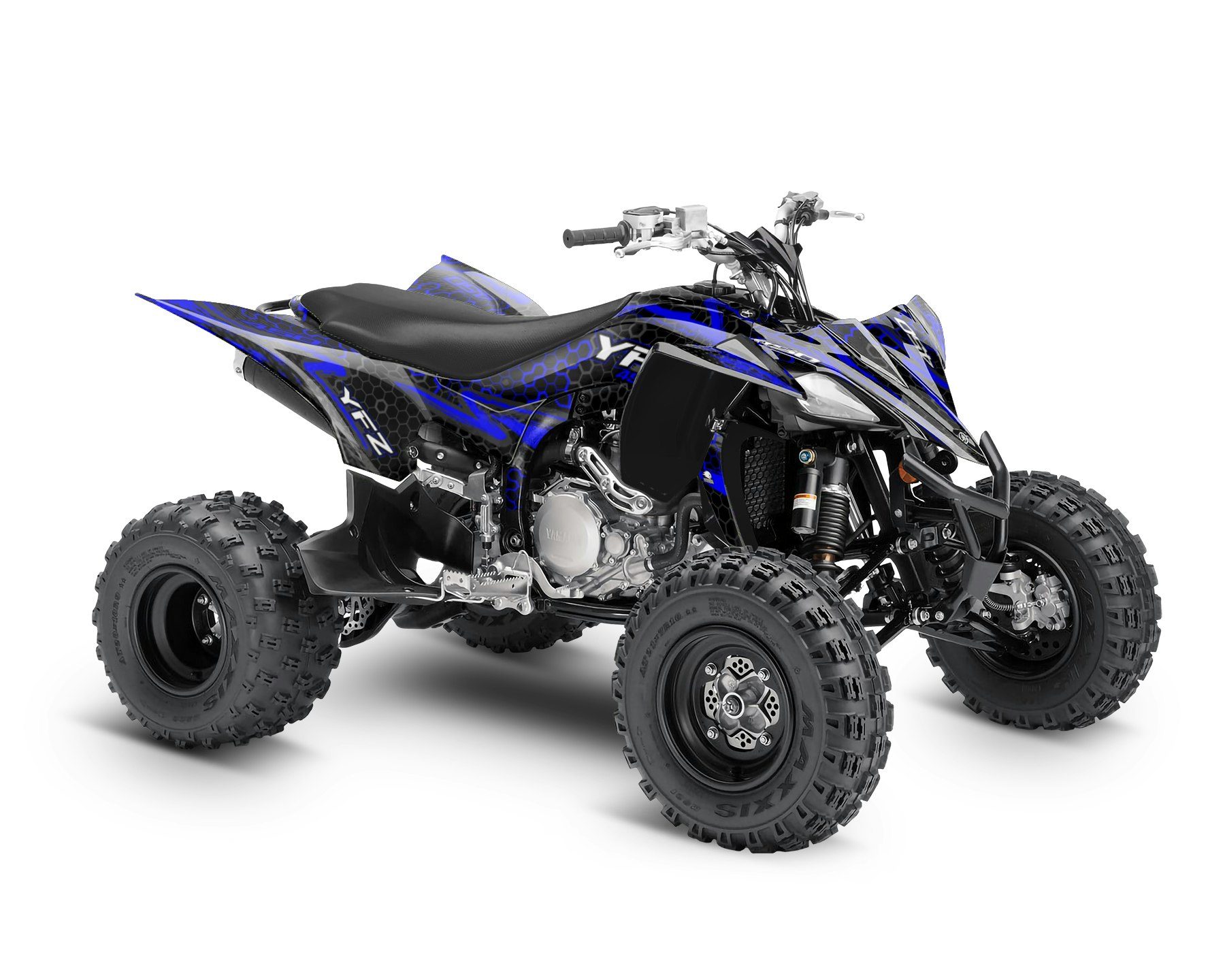 Yamaha YFZ450R Graphics Kit - "Barricade" 2014-2021