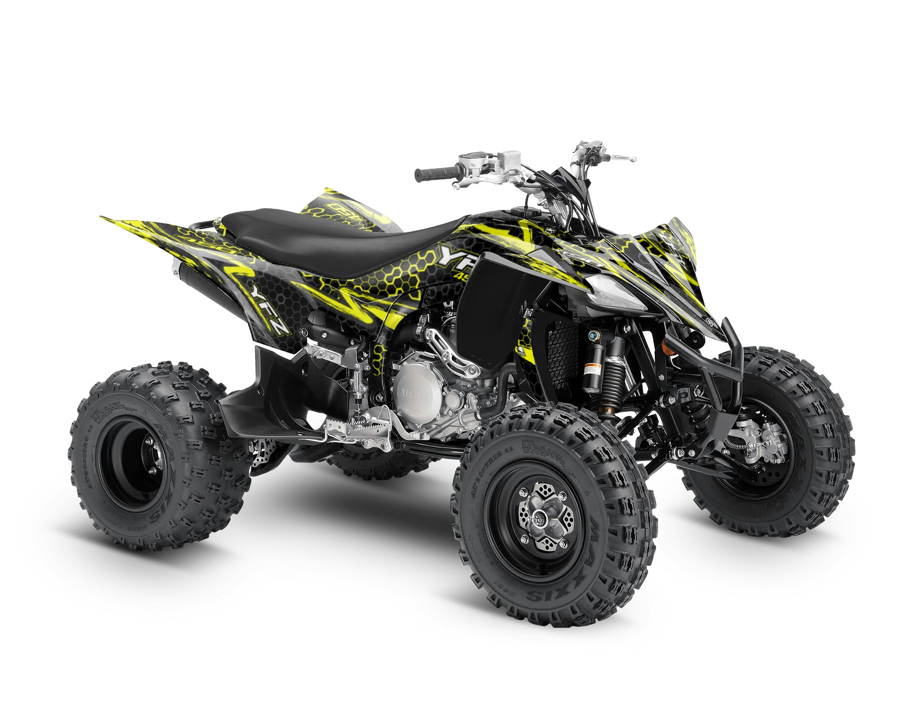 Yamaha YFZ450R Graphics Kit - "Barricade" 2014-2021