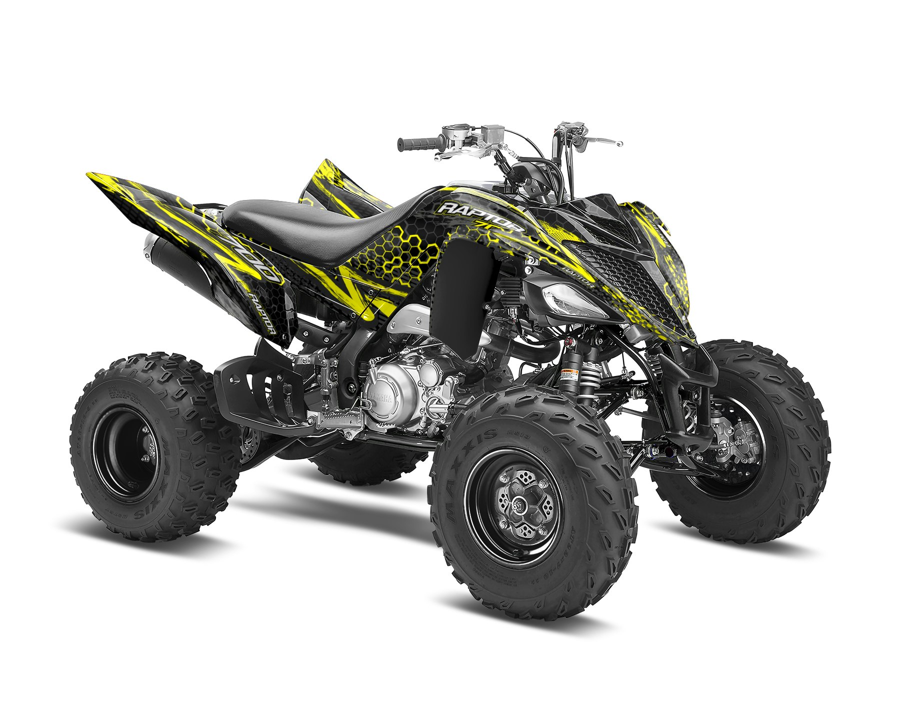 Yamaha Raptor 700 Graphics Kit - "Barricade" 2013-2021