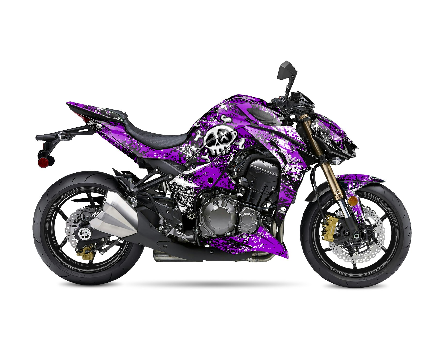 Spirit Kit graphique - Pour Z1000 2007-2020 - SpinningStickers |  Autocollants de jante de moto