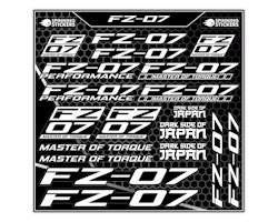 Yamaha FZ 07 Aufklebersatz