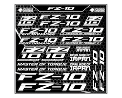 Yamaha FZ 10 stickerset