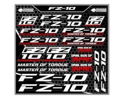 Yamaha FZ 10 stickerset