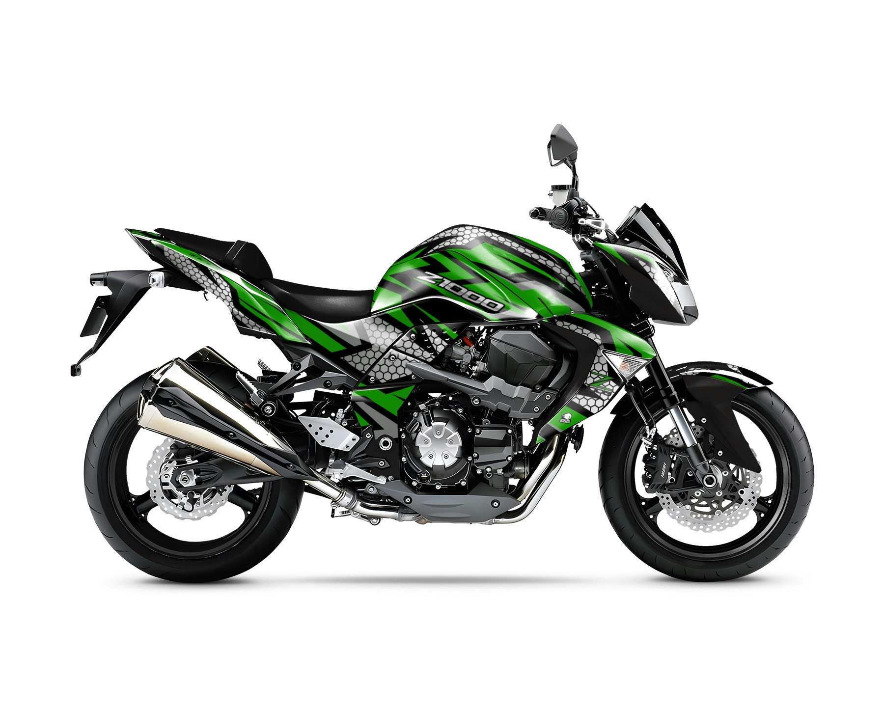 Grafiche moto per Kawasaki Z1000 - SpinningStickers | I migliori adesivi  per cerchioni per moto