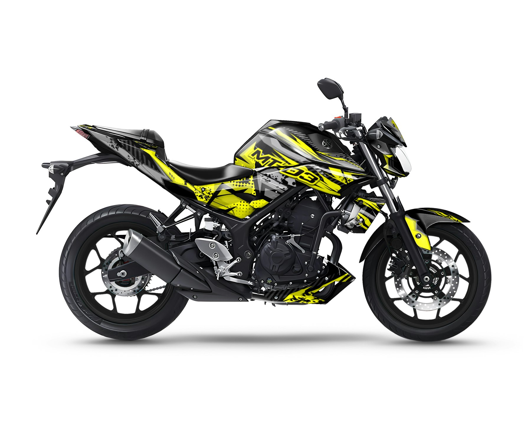 Yamaha MT 03 Dekalkit - "Wrath" 2015-2023