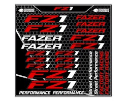 Yamaha FZ1 stickerset