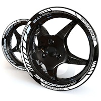 Speedfight 2 Wheel Stickers - "Classic"