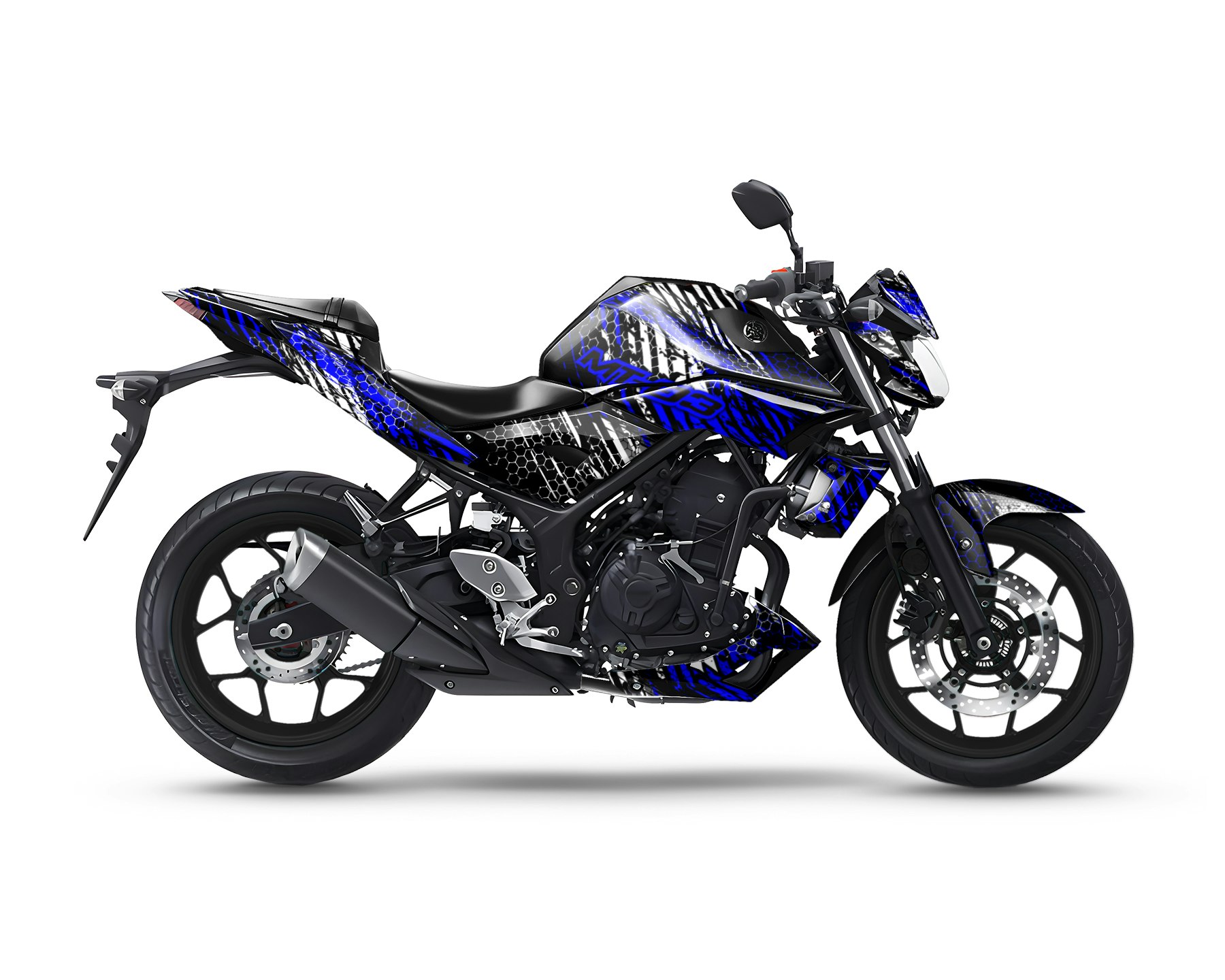 Yamaha MT 03 Kit de gráficos - "Riot" 2015-2023