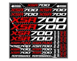 Yamaha XSR700 sticker kit