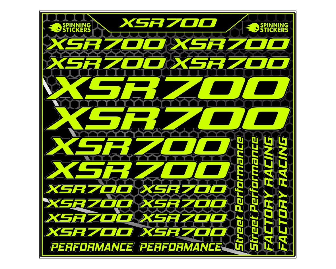 Yamaha XSR700 Kit adhesivos