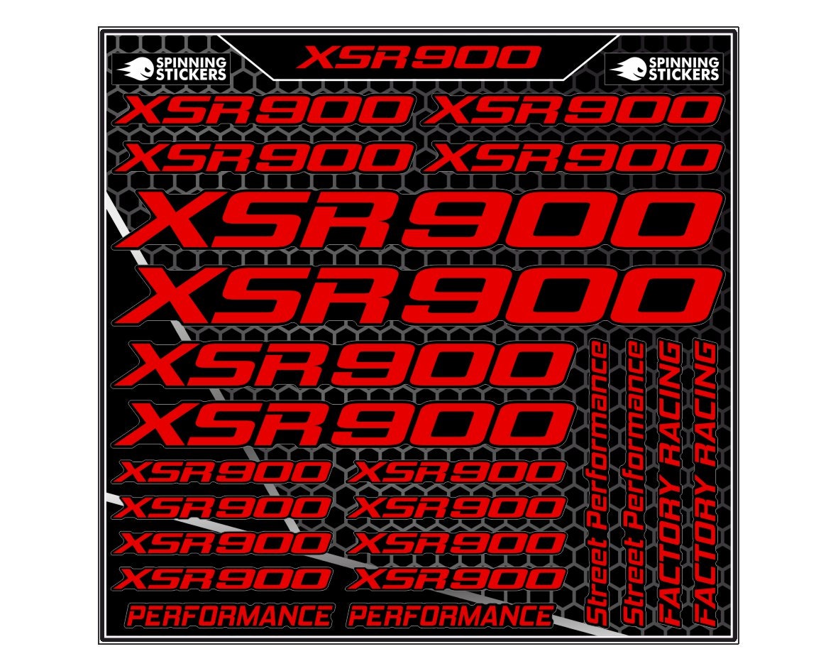 Yamaha XSR900 Kit adesivI