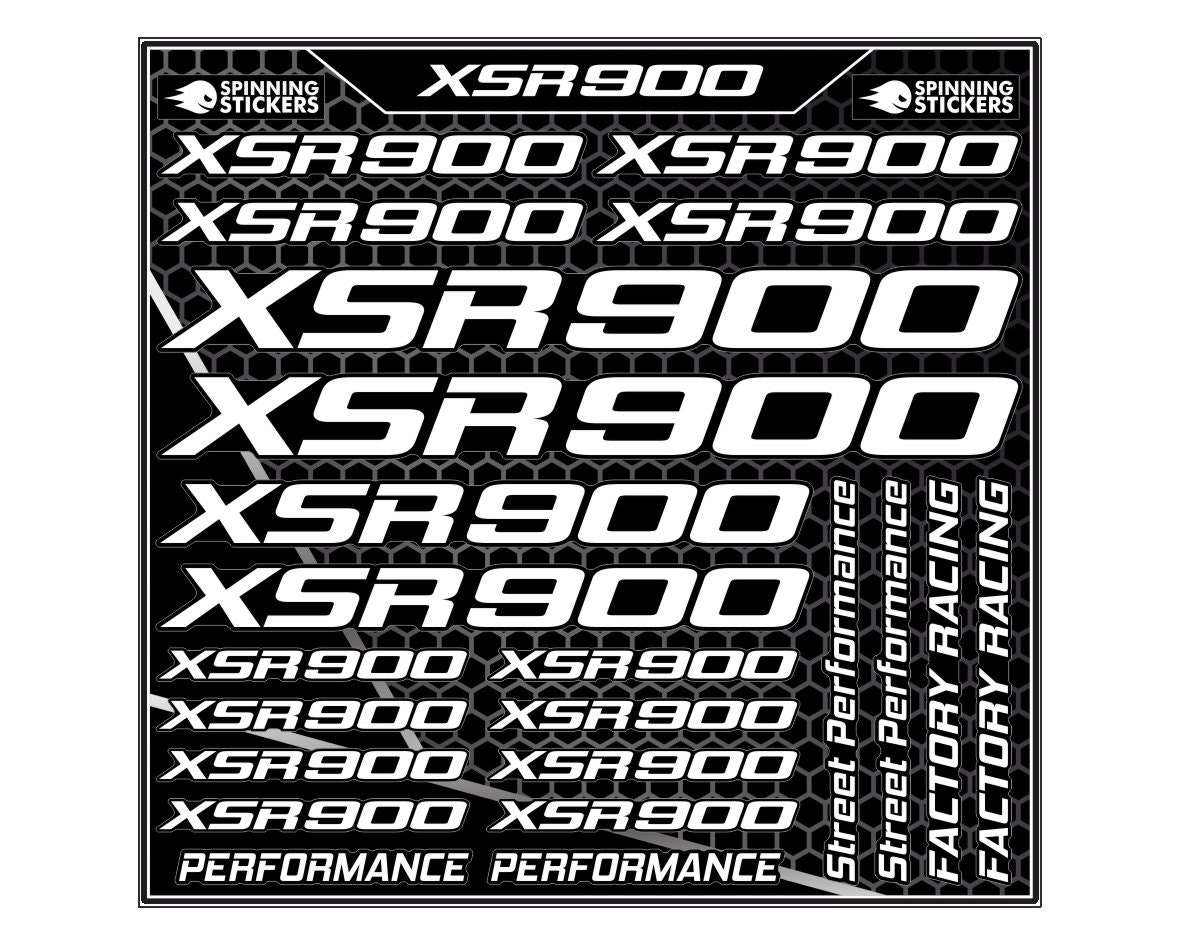 Yamaha XSR900 Kit adesivI