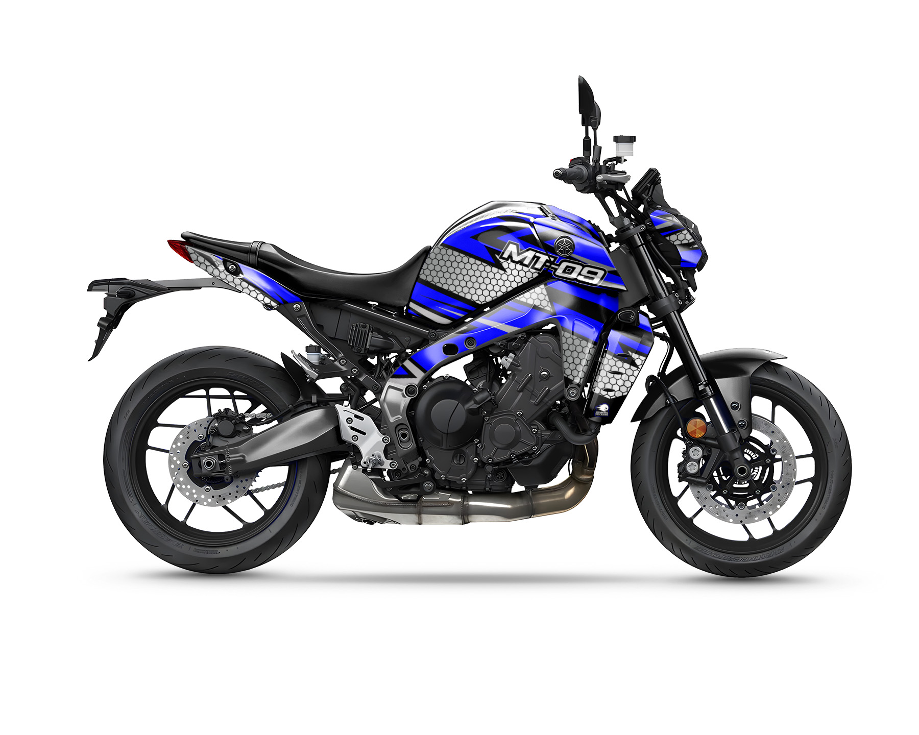 Yamaha MT 09 Graphics Kit - "Hexagon" 2014-2023